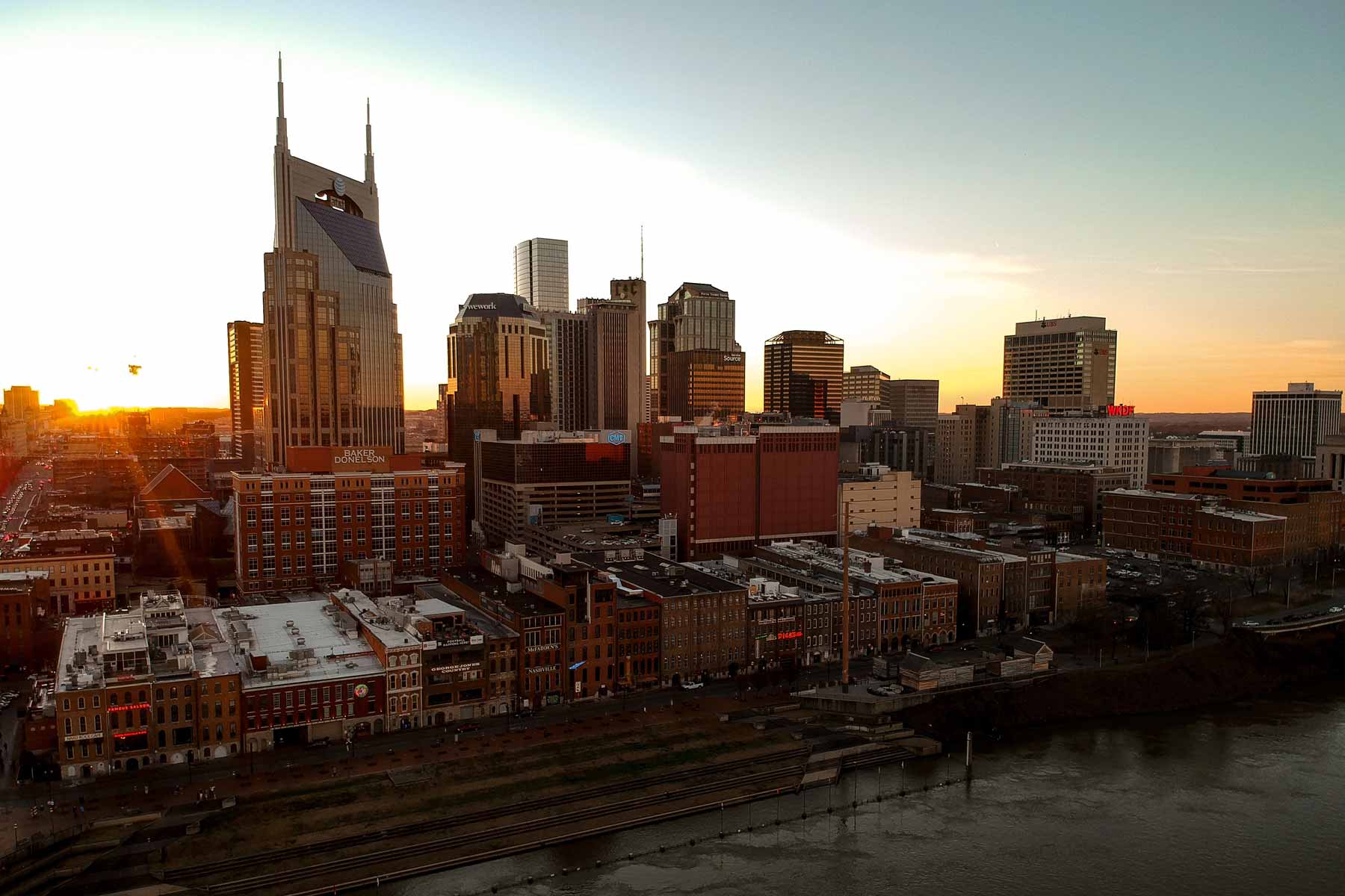 Nashville city skyline